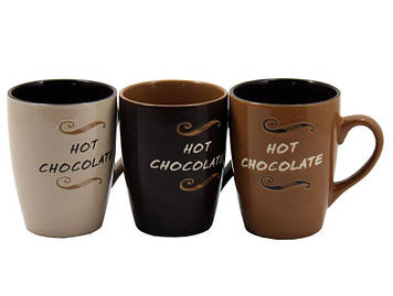 Набір кухлів 340 мл Interos Coffee Mix 6 шт KW 101 (88089)