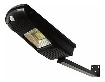 Вуличний ліхтар світильник сонячний CcLamp CL-110 з датчиком руху 30W Чорний