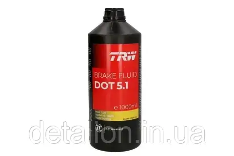 Жидкость тормозная DOT5.1 1л (пр-во TRW). PFB501SE, фото 1