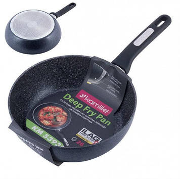 Сотейник мармуровим покриттям 26 х 8 см Kamille KM-5393MR