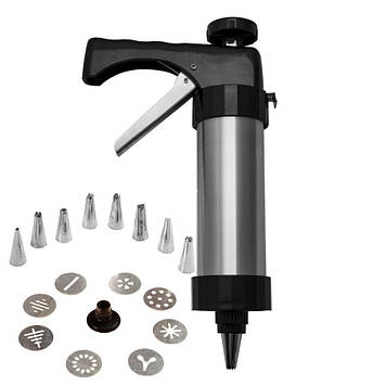 Кондитерський шприц пресдозатор 16 насадок Maestro MR-1680