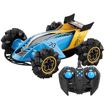 Машина на радіокеруванні СИНЯ DRIFTER turbo AIR Released з підсвіткою парою 3919