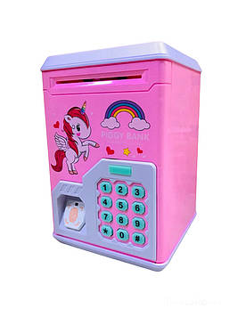 Скарбничка Музична "Єдиноріг", рожевий EL 510-14