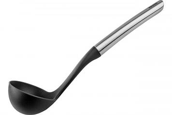 Ополоник Vinzer 31,5х8,2х10 см неіржавка сталь нейлон 50215