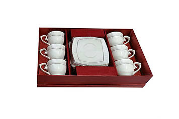 Сервіз кавовий порцеляновий 12 предметів Interos 506707 12 S