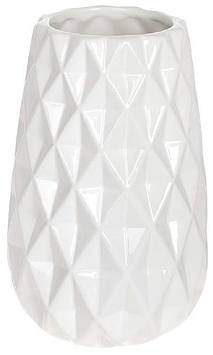 Ваза керамічна біла BonaDi 795-429