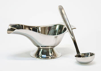 Соусник із ополоником Maestro неіржавка сталь MR-1697