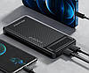 Портативна батарея зарядна Power Bank AWEI P5K 10000 mAh Чорний, фото 5
