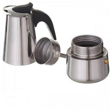 Гейзерна кавоварка з неіржавкої сталі A-Plus 2087