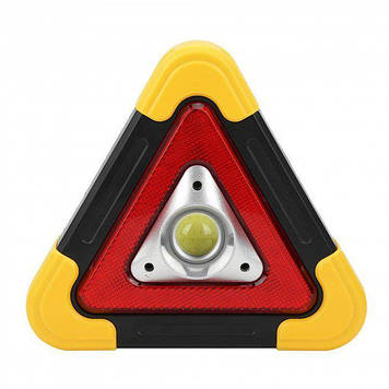 Знак аварійної зупинки — прожектор А-PLUS переносний 6609 (10w COB+35SMD)