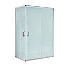 Душова кабіна Lidz Wawel 185х100х80см без піддона (LWASC10080SATLOWFR2)