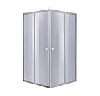 Душова кабіна Lidz Wawe 185х80х80см скло тоноване 4мм без піддона (LWASC8080SATLOWGR2)