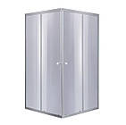 Душова кабіна Lidz Wawel 185х90х90см без піддона (LWASC9090SATLOWGR2)