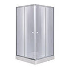 Душова кабіна Lidz Wawel 201х80х80см з піддоном (LWASC8080SATLOWGR2SET)