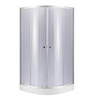Душова кабіна Lidz Latwa 201х90х90см з піддоном (LLSC9090SATLOWGR2SET)