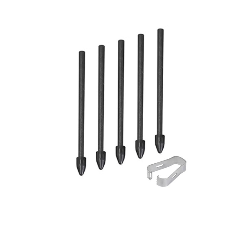 Наконечник SK для стилуса Samsung Tab S10 S11 FE Ultra Plus Lite (5 шт.) Black