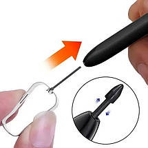 Наконечник SK для стилуса Samsung Tab S10 S11 FE Ultra Plus Lite (5 шт.) Black, фото 3