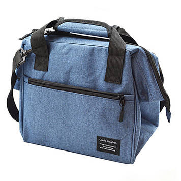 Термосумка Stenson Picnic YZ 3032-BAG-2 27 х 19 х 26 см 13 л Синя
