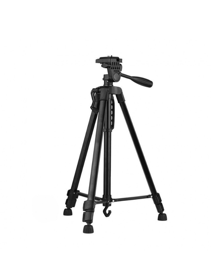 Штатив для смартфона камери та фотоапарата TRIPOD 3366 Чорний, фото 1