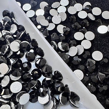 Стрази Jet ss16 (~4мм)  Опт (~1400шт)