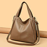 Сумка Italian Bags Miracle 33х20х15 см Коричневий, фото 2