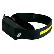 Ліхтарик налобний Bailong BL-G28 XPE+COB з акумулятором і USB зарядкою, фото 7