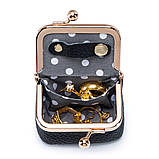 Скринька Italian Bags Jewelry black 4,5х6,5х3,5 см Чорно-золотистий, фото 4