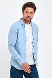 Джинсова сорочка Trend Collection 18306-3 Блакитний S (55685), фото 7