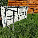 Складний стіл 122х61х74см (2 рівня регулювання висоти) SW-00001606, фото 4