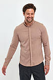 Сорочка Trend Collection 10766-5 Бежевий S (42799), фото 6