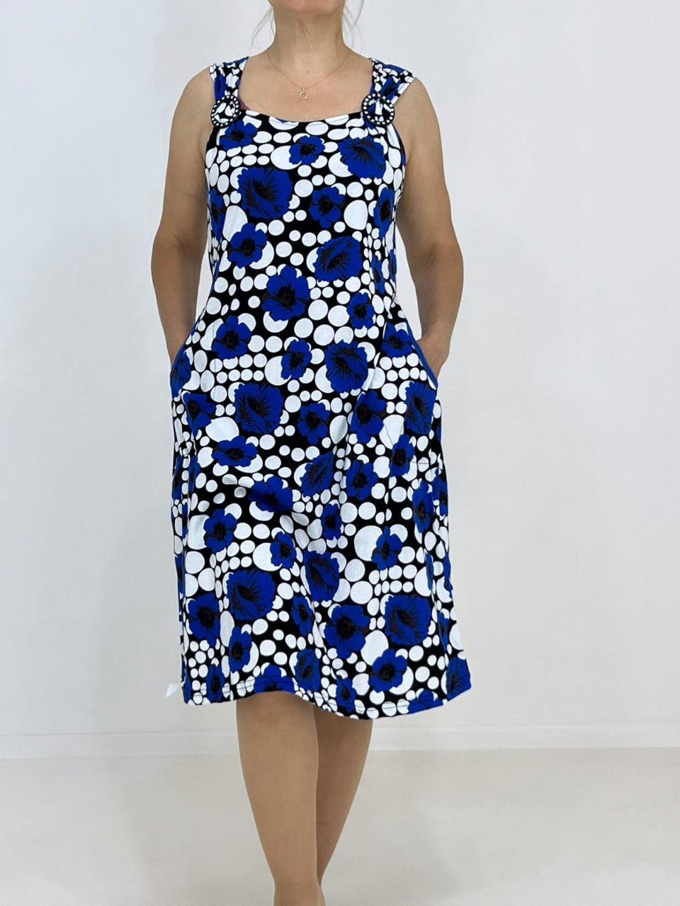 Сарафан із пряжками Triko Маки 48-50 Різнокольоровий (66523319-1), фото 1