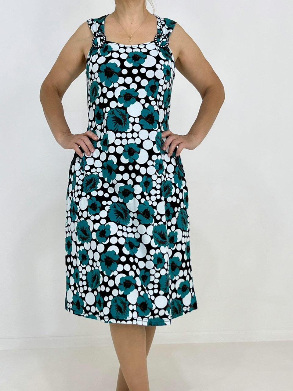 Сарафан із пряжками Triko Маки 60-62 Різнокольоровий (17283443-4), фото 1