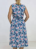 Сарафан із пряжками Triko Квітковий 52-54 Різнокольоровий (52188245-2), фото 3