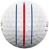 М'ячі для гольфу Callaway Chrome Tour Triple Diamond Track 2025 12 шт, білі, фото 4