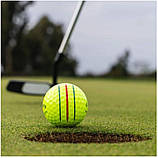 М'ячі для гольфу Callaway ERC Soft 2025 12 шт, жовті, фото 7