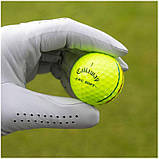 М'ячі для гольфу Callaway ERC Soft 2025 12 шт, жовті, фото 8