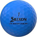 М'ячі для гольфу Srixon Q-Star Tour Divide 12 шт, жовто-блакитні, фото 2