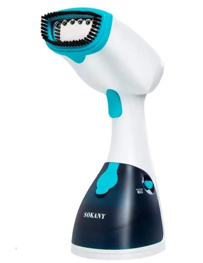 Ручний вертикальний відпарювач Sokany AJ-2205 1500W Синий (2104618656), фото 1