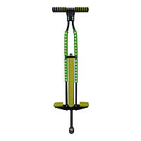 Джампер дитячий Pogo Stick Коник 97*30 см Чорно-Салатовий до 60 кг