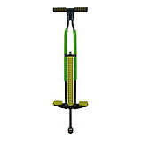 Джампер дитячий Pogo Stick Коник 97*30 см Чорно-Салатовий до 60 кг, фото 3