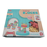 Конструктор гумовий силікований Diy Y85 42 елементи м'які гнучкі блоки можна стерилізувати, фото 2