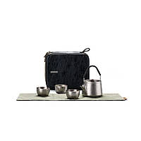 Набір чайний Naturehike NH20CJ007, титан JGR