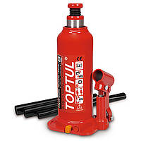 Домкрат пляшковий гідравлічний 8т 222-447 мм TOPTUL JHAB0108 ORG