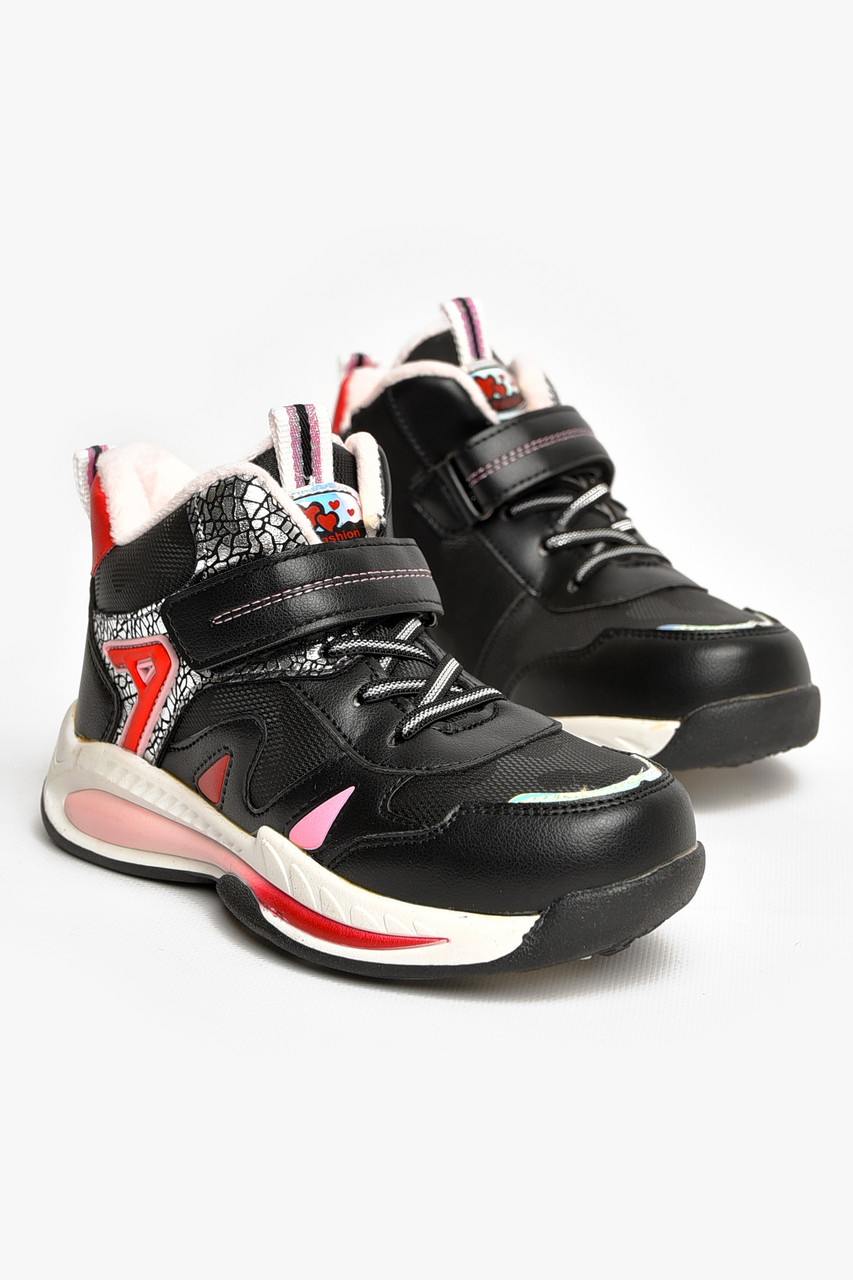 Черевики дитячі демісезонні чорного кольору 206630T Безкоштовна доставка, фото 1