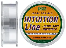 Леска Brain Intuition 50m 0,08 mm #0,22 0,6 kg 1,2 lb ц.: clear