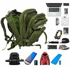 Тактичний штурмовий рюкзак - Олива .Хит!