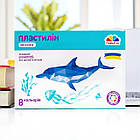 Пластилін "Мозаїка" на восковій основі 8 кольорів "Гамма" 96 г., фото 4