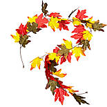 Штучна ліана клена осінь  180 см  крупний лист, фото 2