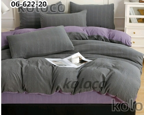 Постільна білизна муслін, двоспальна (ПБ86), фото 1