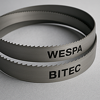 🛠️ Як вибрати стрічкову пилу WESPA BITEC для різання металу: що означає крок зубів і сталь M42